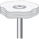 ナカニシ ソフト綿バフ 10本入 φ25×5×軸φ3 (品番:53748)(注番8315010)