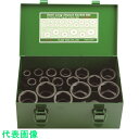 FPC インパクト セミロングソケット セット 差込角12.7mm 17pc (品番:4WA-S17)(注番8353418)・(送料別途見積り,法人・事業所限定...