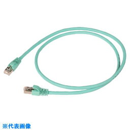 コーニング　Cat6A　STPパッチコード10m　青緑 （品番:VOL-6ASFL-L10-TL）（注番8354828）