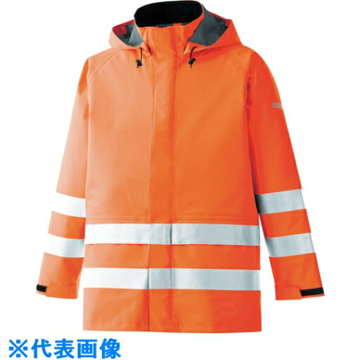 ミドリ安全 雨衣 レインベルデN 高視認仕様 上衣 蛍光オレンジ LL (品番:RAINVERDE-N-UE-OR-LL)(注番8357356) ミドリ安全 雨衣 レインベルデN 高視認仕様 上衣 蛍光オレンジ LL (品番:RAINVERDE-N-UE-OR-LL)(注番8357356)