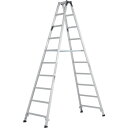 アルインコ 幅広踏ざん60mm長尺専用脚立 (品番:MXB300F)(注番8357823)・(送料別途見積り,法人・事業所限定)【大型】