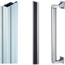 岡田 大型間仕切ポールセット(SG用)両開セット 2m (品番:97NW20)(注番8360066)・(送料別途見積り,法人・事業所限定)【大型】