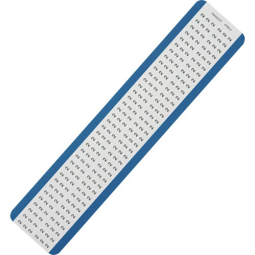 PANDUIT　ワイヤーマーカー　2　（25枚入） 《4袋入》（品番:PPM-2）（注番8361135×4]・（送料別途見積り,法人・事業所限定,取寄）