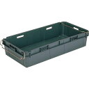 RISU パーツボックス HB型コンテナ 440194 P-200 容量95L グレー (品番:P-200-GY)(注番8362425)・(送料別途見積り,法人...