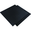 イノアック カームフレックス F-4 黒 20x1000x1000 化粧断ち加工 (品番:F-4-20)(注番8363119)・(送料別途見積り,法人・事業所限...
