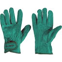 TRUSCO オイル加工革手袋 マジック式 Mサイズ (品番:TYK-717PW-M)(注番8364793)