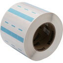 PANDUIT 熱転写プリンタ用回転ラベル 青 印字部25.4mmX12.7mm ラベル数2500枚 R100X150V2T 《2巻入》(品番:R100X150...