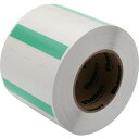 PANDUIT 熱転写プリンタ用回転ラベル 緑 印字部25.4mmX19.1mm ラベル数2500枚 R100X225V3T (品番:R100X225V3T)(...