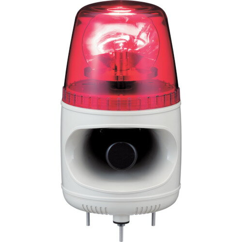 シュナイダー アローシリーズ 赤 回転灯＋メロディーアラーム （16音） 100V （品番:AHMCK-100R-D）（注番8370107） （送料別途見積り,法人 事業所限定,取寄）
