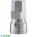 ナック スリーブロック式カップリング AL20型 鋼鉄製 オネジ取付用 (品番:CAL24SFL)(注番8385496)・(送料別途見積り,法人・事業所限定,取...