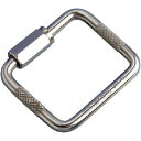 ■水本 ステンレス 四角リングキャッチ 線径8mm長さ61mm (品番:VH-8)(注番8493124)・(送料別途見積り,法人・事業所限定,取寄)