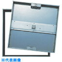 ■ダイケン 床点検口アンダーハッチ錠付 ステンレス 600×600 (品番:FSR60K)(注番8493648)・(送料別途見積り,法人・事業所限定,直送)