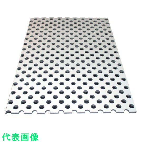 □アルインコ　アルミ複合板パンチ　3X910X910　アイボリー （品番:CG99P-01）（注番8494038）