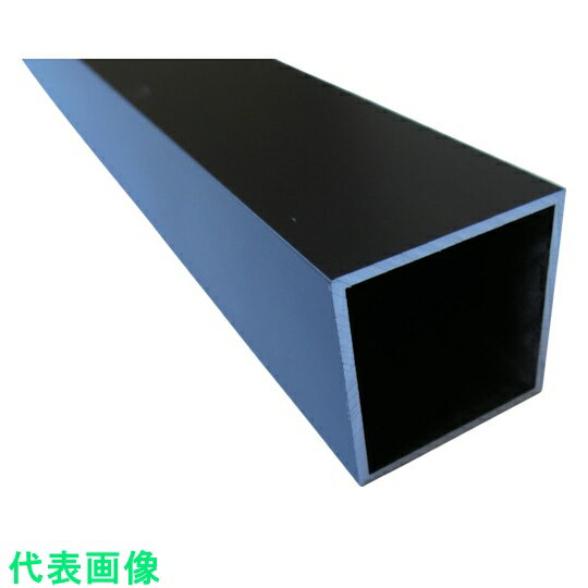 □アルインコ　アルミ角パイプ　25X25X1．5　ブラック　3．65m （品番:FB107KS）（注番8494421）