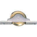 ヨコヅナ ステン枠V戸車ベアリング入真鍮車 42mm V (品番:FTS-0429)(注番8496131)