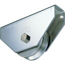 ヨコヅナ 440Cベアリング入ステンレス重量戸車 200mm V (品番:JCS-2005)(注番8496314)・(法人・事業所限定,直送元)