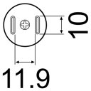 白光 ノズル TSOL 13mmX10mm (品番:A1185B)(注番8497392)・(送料別途見積り,法人・事業所限定,取寄)
