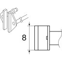 白光　こて先　SOP　8L型 （品番:A1380）（注番8497423）・（送料別途見積り,法人・事業所限定,取寄）