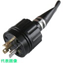 アメリカン電機 引掛形 防水形プラグ 接地2P30A250V (品番:3322RW-L6)(注番8501110)・(送料別途見積り,法人・事業所限定,取寄)