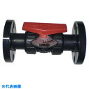 エスロン YPボール弁 PVC/EPDM JIS10Kフランジ 50A (品番:YB5FB)(注番8506909)