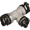 SKカワニシ 鋼管用継手 SKXナット付チーズ20×20 (品番:SKX-NT-20X20)(注番8507103)