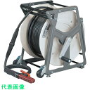 □ハタヤ 溶接ケーブルリール 30m HJ-338Rホルダーセット、キャスター付 (品番:EDR-3022)(注番8513247)・(送料別途見積り,法人・事業...