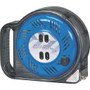 □ハタヤ シャリル 単相100V 5m 手動巻 ブルー (品番:CY-5-B)(注番8513581)・(送料別途見積り,法人・事業所限定,取寄)