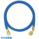 アサダ R410A用チャージングホースプラス2 244cm 青 (品番:Y21528)(注番8521129)・(送料別途見積り,法人・事業所限定,取寄)