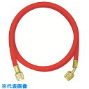 アサダ R410A用チャージングホースプラス2 244cm 赤 (品番:Y21568)(注番8521131)・(送料別途見積り,法人・事業所限定,取寄)