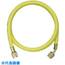 アサダ R12等用1/4 チャージングホース 500cm 黄 (品番:Y22050A)(注番8521140)・(送料別途見積り,法人・事業所限定,取寄)