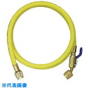 アサダ R410A用チャージングホースプラス2 ボールバルブ付 92cm 黄 (品番:Y29003)(注番8521154)・(送料別途見積り,法人・事業所限定,取寄)