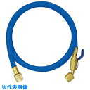 アサダ R410A用チャージングホースプラス2 ボールバルブ付 244cm 青 (品番:Y29208)(注番8521163)・(送料別途見積り,法人・事業所限定,取寄)