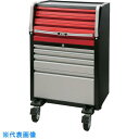 KTC スチール製ワゴン ローラーキャビネット(8段8引出し) 最大積載量100kg (品番:EKX-118)(注番8521381)・(送料別途見積り,法人・事...