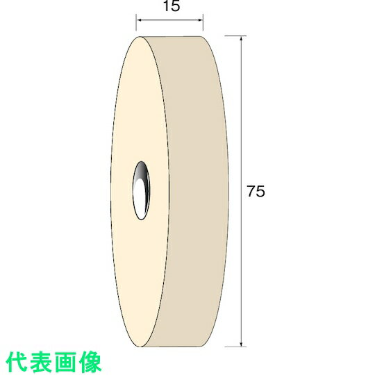 ミニモ　フェルトホイール　ソフト　φ75×15　（3個入） 〔品番:NA6122〕[8525398]「送料別途見積り,法人・事業所限定,取寄」【代引き不可】