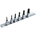 スエカゲ 3/8DR.6PC.ヘックスビットソケットハンガーセット (品番:113-31M)(注番8531569)・(送料別途見積り,法人・事業所限定,取寄)