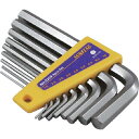 サンフラッグ 六角レンチセットショート9本組 (品番:NO.3209)(注番8533386)