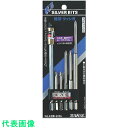 □サンフラッグ 硬刃シルバービットセット (品番:ACB-6005)(注番8535664)・(送料別途見積り,法人・事業所限定,取寄)