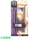 □サンフラッグ 業務用ビットセット6本組 (品番:ASB-6)(注番8535670)・(送料別途見積り,法人・事業所限定,取寄)