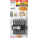□サンフラッグ 四角ビット6本組#3×110mm (品番:NO1306-FW3X110)(注番8535805)・(送料別途見積り,法人・事業所限定,取寄)
