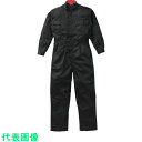 AUTO-BI 長袖つなぎ服50000-006ブラック-S (品番:50000-006-S)(注番8539007)・(送料別途見積り,法人・事業所限定,取寄)