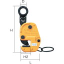 スーパー　横吊クランプ　自在型ロックハンドル式　細目仕様　基本使用荷重0．5t （品番:GVC0.5EN）（注番8550127）