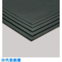 □テラモト 平ゴムマット 天然 3mm厚 黒 1m×20m (品番:MR1521207)(注番8550928)・(送料別途見積り,法人・事業所限定)【大型】