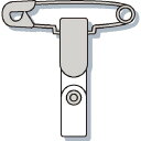 つくし e腕章用 バンドクリップ (品番:WE-905)(注番8553173)