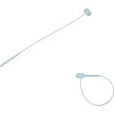 TRUSCO タグ付け用ループ80mm ナチュラル 100本入 (品番:TTF-80-NR)(注番8554854)