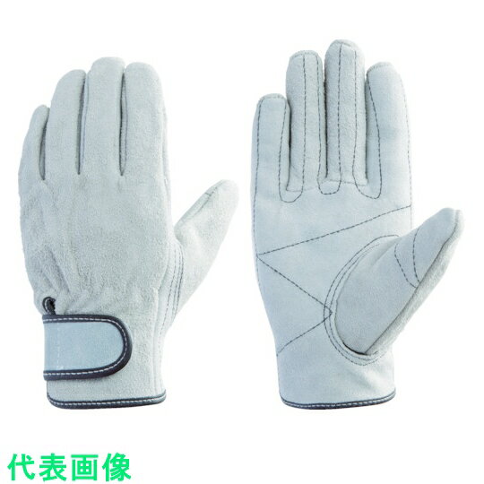 富士グローブ　牛床革手袋（袖口マジックタイプ）　TZ-330　タフゼットマジック　LL （品番:1742）（注番8555177）