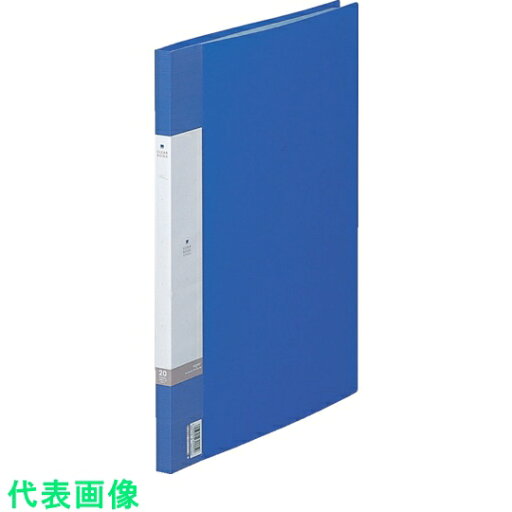 LIHIT クリアファイル B4/S型 クリヤーブック(タテ型・固定式) ポケット20枚 青 (品番:G3211-8)(注番8559714) LIHIT クリアファイル B4/S型 クリヤーブック(タテ型・固定式) ポケット20枚 青 (品番:G3211-8)(注番8559714)