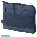 LIHIT インナーバッグ A5バッグインバッグ(ヨコ型) ネイビー (品番:A7680-11)(注番8559766)(2)