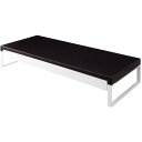 LIHIT デスクボード 机上台(幅590mm・引出し付) 黒 (品番:A7338-24)(注番8559809)