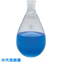 フロンケミカル フッ素樹脂ナノコート内面摺合せナス型フラスコ 500ml (品番:NR0381-008)(注番8569414)・(送料別途見積り,法人・事業所限...