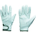 トワロン 豚表革手袋 クレストマジックテープ付 M (品番:486-M)(注番8571742)